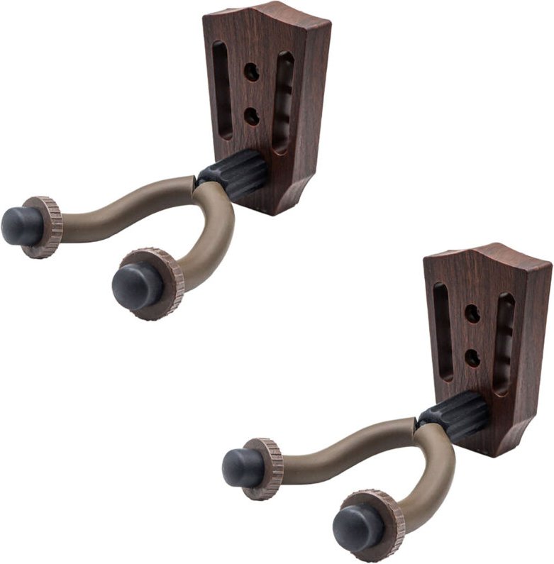 Linghhang - Gitarren-Wandhalterung, 2 Stück, abs, abnehmbarer Gitarrenhalter, an der Wand montierter Gitarrenständer, kl...