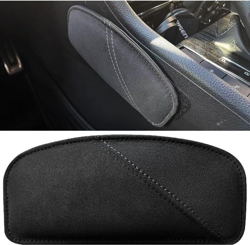 Auto-Ellenbogen-, Bein- und Kniepolster, Auto-Beinstützkissen, weiches Leder-Bein-Auto-Kniepolster zur Linderung von Kni...