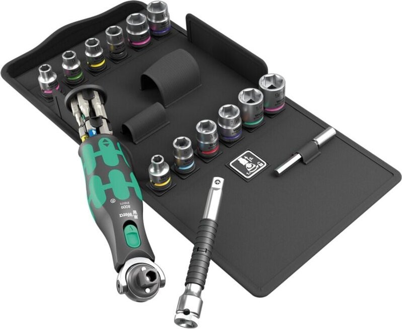 Zyklop Pocket Set 4, 27-teilig, 8009 - Wera