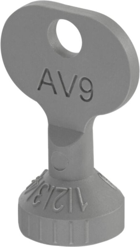 Voreinstellschlüssel für Baureihen AV9, RFV9 - Oventrop