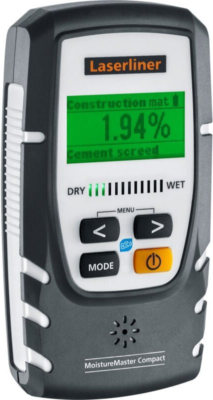 Materialfeuchtemessgerät Professionell MoistureMaster Compact Plus - Laserliner