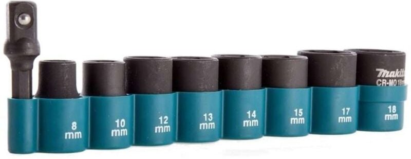 Thumbnail - Zubehör - Steckschlüssel-Set 9-tlg. E-16639 - Makita