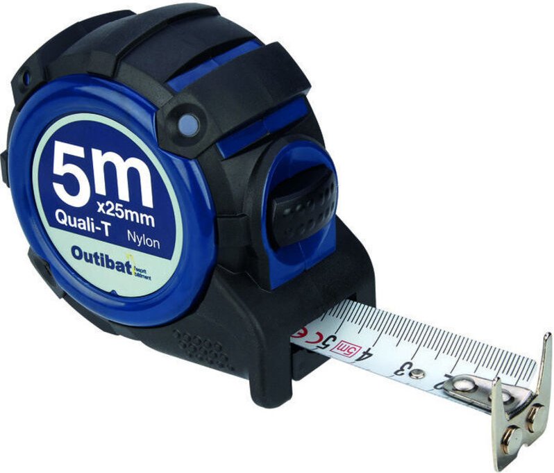 Maß 5 m / 25 mm Bimat Magnetband