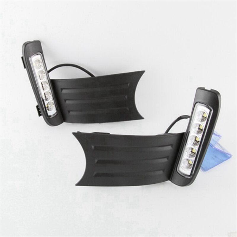 Tlily - 1 paar drl led Tagfahrlicht Fahren Nebel Lampe für Honda Fit/Jazz 2011 2012 2013