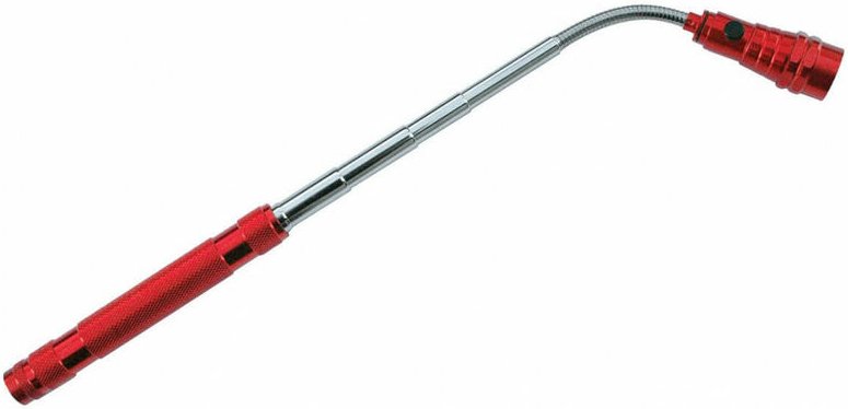 Venteo - Teleskopische Taschenlampe - Flexibler Kopf, magnetisches Endstück - Batteriebetrieben