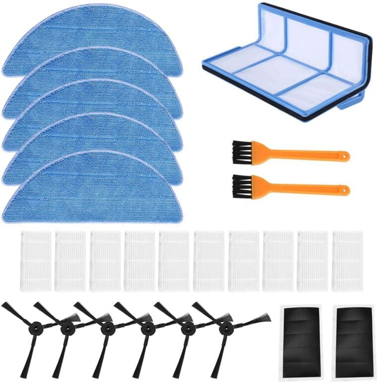 Ersatz-Zubehör-Set für V5 V5S V3 V3S V5Pro V50 V55 X5 Pro Staubsaugerroboter a