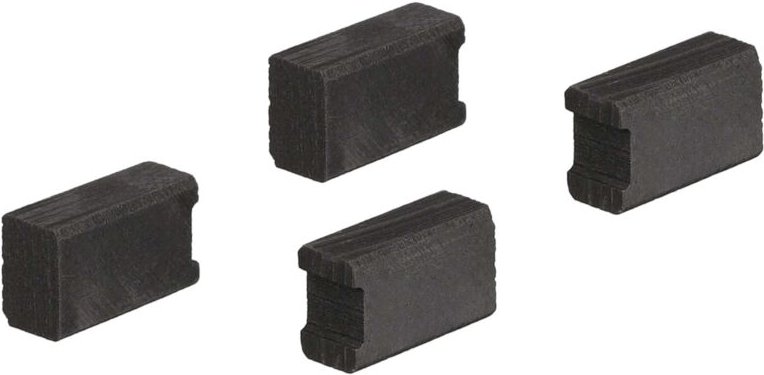 Vhbw - 4x Kohlebürste kompatibel mit Jura nicr 626 - Typ 571, nicr 630 - Typ 667, nicr 635 Edition - Typ 667 Kaffeemasch...