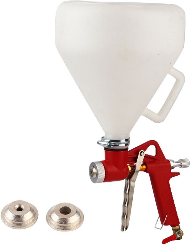 Druckluft-Spritzpistole für Decken- und Wandkonstruktionen zum Verputzen von Trockenbauwänden - Zoternen