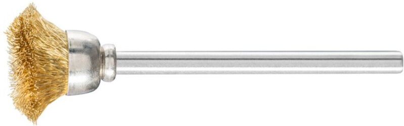 Minitopfbürste tbu 1503/3 mes 0,10 D15xB3xL5mm ms Pferd