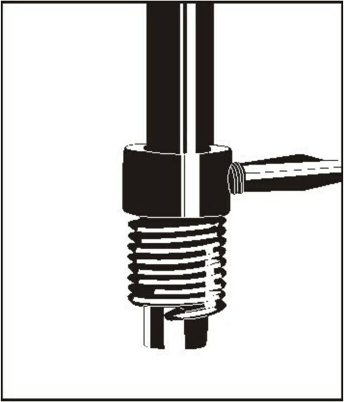 V-coil - Gewindeeinsatz din 8140 Typ Standard für Gewinde M10 x 1,5 mm rostfreier Stahl 1,5xD