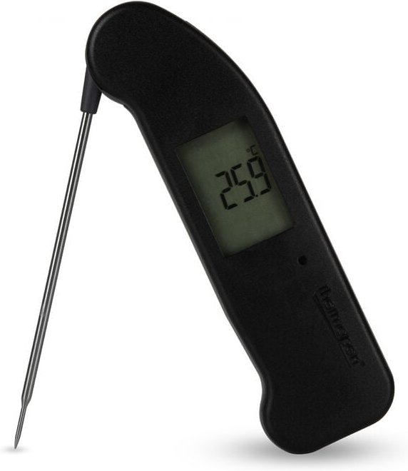 ETI - Thermapen one Thermometer - Das Sekundenschnelle Grillthermometer Schwarz JS-235477