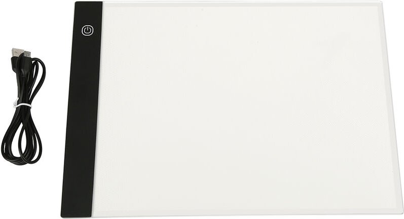 Thumbnail - Led Licht Pad A4,Leuchttisch A4 Tragbare led Haloyo Leuchttisch led Zeichenbrett,für Diamond Painting,Künstler,Skizziere...