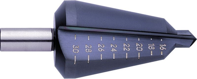 5272 Schälbohrer 4 - 20 mm hss-e TiAIN 3-Flächenschaft 1 St. - Exact