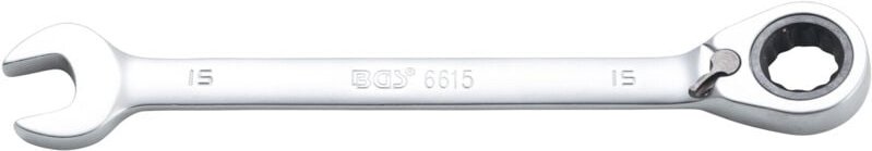 Bgs Technic - bgs Ratschenring-Maulschlüssel umschaltbar sw 15 mm - 6615