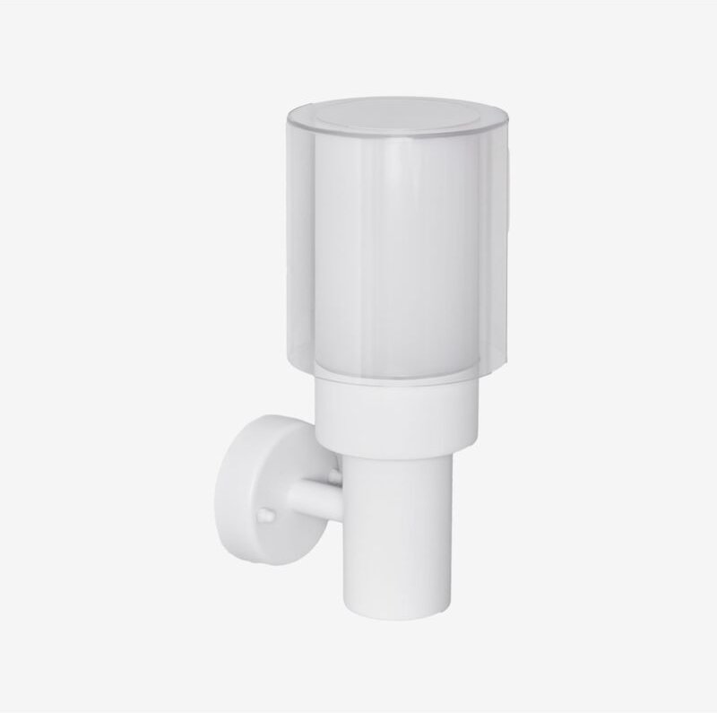 Vantol Außenwandleuchte aus Edelstahl Weiss - Sklum