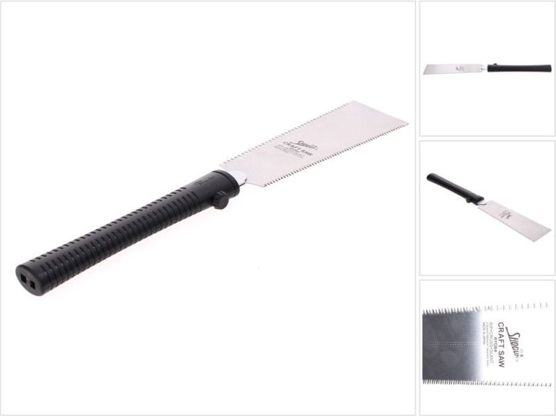 Ryoba Japansäge Universal Holz Zugsäge langer Griff ( M-180R ) Klinge 180 mm - Made in Japan - Shogun