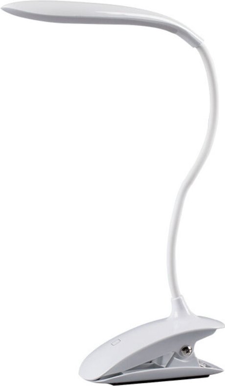 1PC Clip-Lampe zum Lesen 16 LEDs Schreibtischlampe 3 Helligkeitsmodi einstellbar durch Berühren Flexible Clip-Lampe zum ...