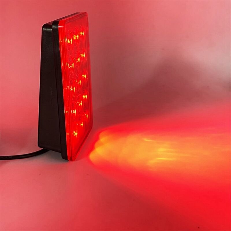 Tlily - Auto led Bremslicht 15LED F1 Stil Universal Shell Pilot Licht Heckspoiler Shell Rot