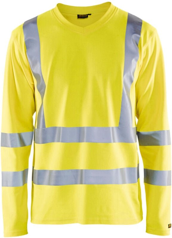 Blakläder Warnschutz Longsleeve, gelb, Unisex-Größe: m