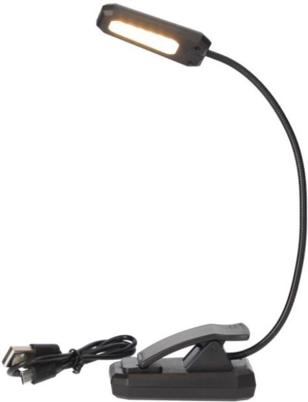 AGB 201800004 Einstellbare LED-Leselampe und Klemme