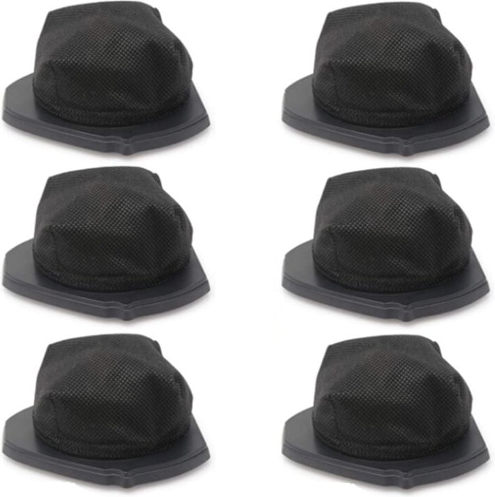 6PCS Staub Tasse Filter Vakuum für LV900 LV901 XF900 Cordless Handheld Reiniger Zubehör
