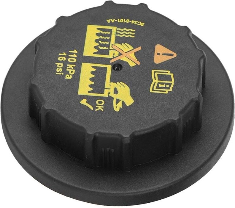 Jeffergarden - Kühlmittelkühlerbehälter-Tankdeckelabdeckung 9C34-8101-AA für Ford-Autozubehör