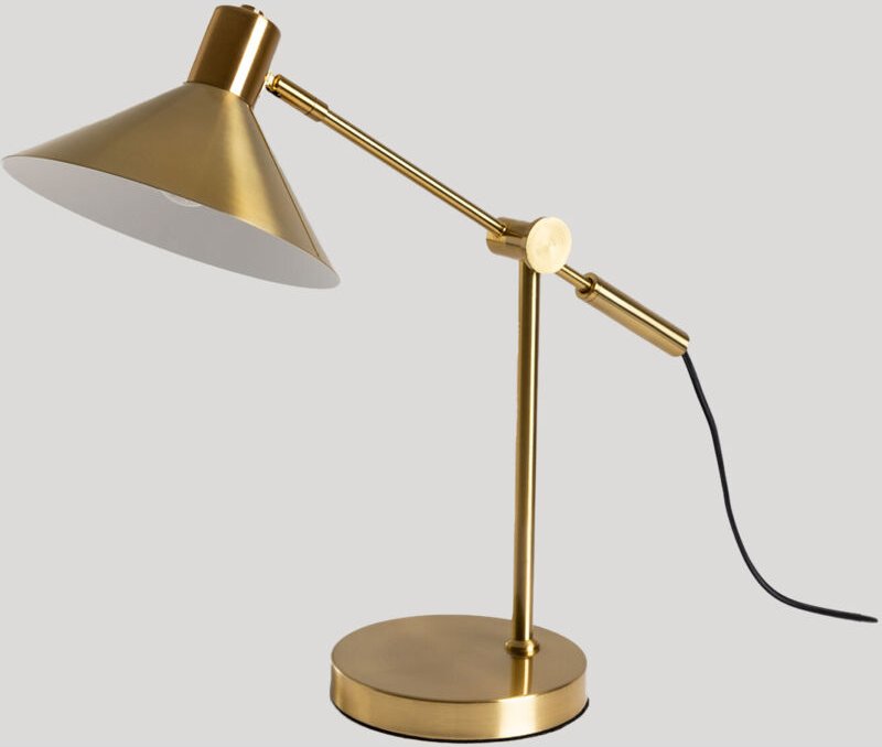 SKLUM Metallisierte Tischlampe Clayt Vergoldet