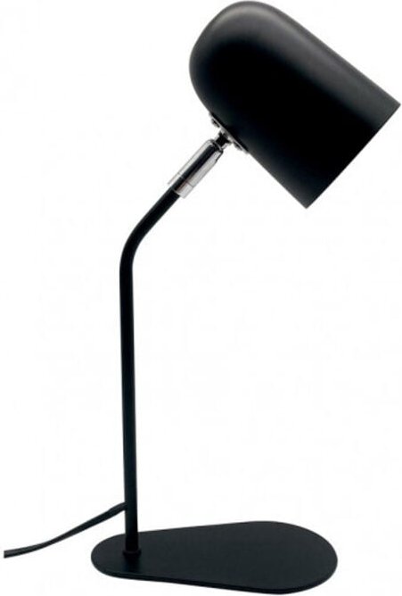 Fabrilamp - Verstellbare und schwenkbare didac Schreibtischlampe 1xe14 schwarz 40x10x20 cm