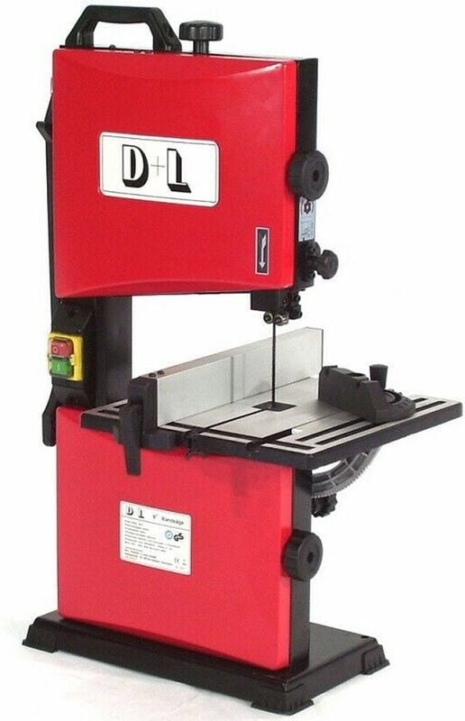 Apex - Bandsäge 228 mit Ersatzsägeband Holzsäge Holzsäge 400W Durchlass 90mm 45° 56488