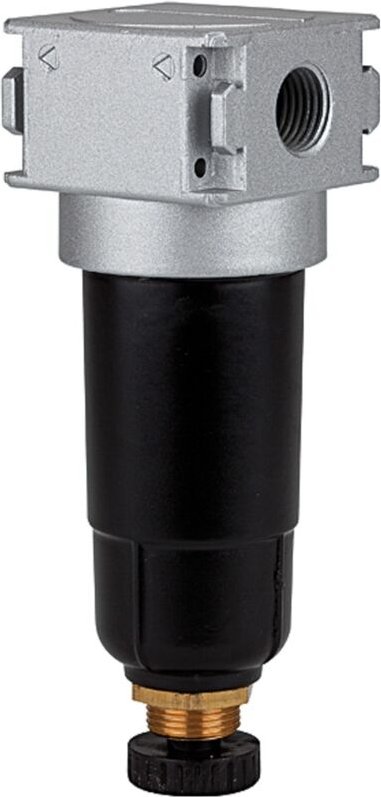 Filter »multifix-mini«, mit Metallbehälter, 5 µm, bg 0, g 1/8 - Riegler