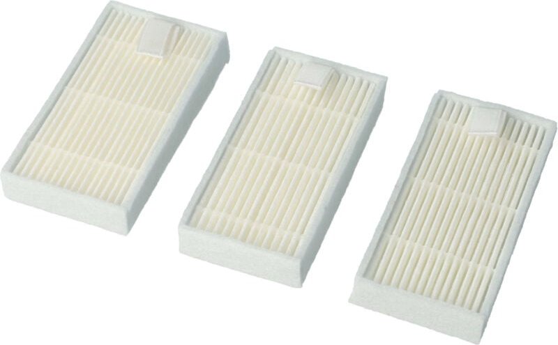 3x Staubsaugerfilter kompatibel mit Sichler PCR-8500LX Staubsauger - HEPA-Filter Weiß - Vhbw