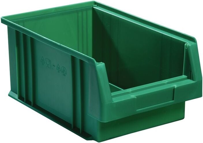 La-ka-pe 01550 02 03 Sichtlagerkasten plk L330xB213xH150mm pp grün