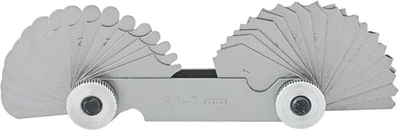 Radienschablone 17 Blatt 1,0-7,0 mm - Forum