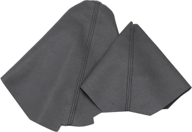 Tlily - 2 stücke Auto Shift Getriebe Ändern Staubschutz Handbremse LR006172 LR002758 lhd für 2 2008-2013