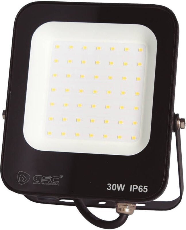 Led-Strahler 30w 6500k 2600lm Ip65 Schwarz 202600082