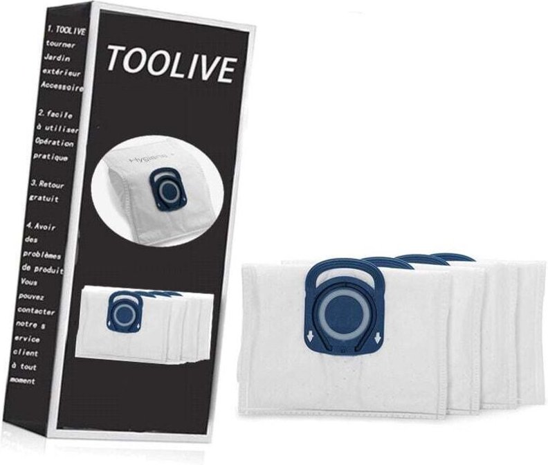 Thumbnail - 4er Pack Hygiene+ Beutel von Rowenta, kompatibel mit Bodenstaubsauger Compact Power, Power xxl, Silence Force, X-Trem Po...