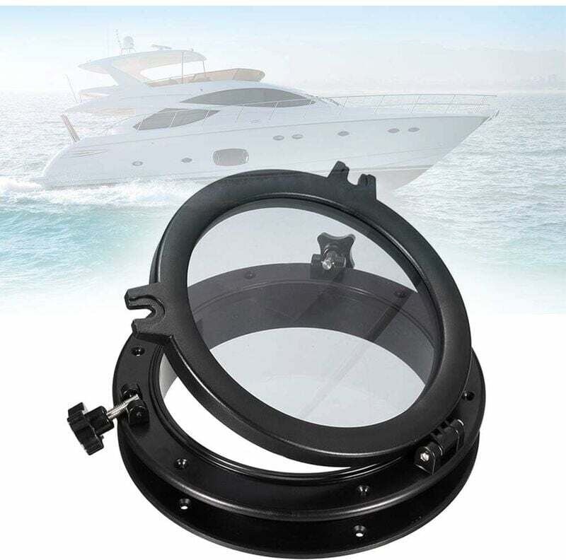 Bullauge für Boote, Marine-Portlochfenster, rundes Ersatz-Bullauge für Bootsyachten, Marine-Portloch/Fenster/Bullauge 8,...