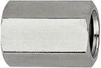 Muffe, Außensechskant, M5, sw 8, Edelstahl 1.4571 - Riegler