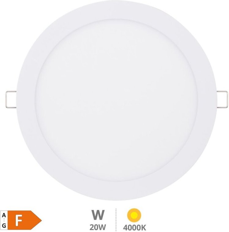 Lonbo rundes LED-Einbau-Downlight 20W 4200K Weiß