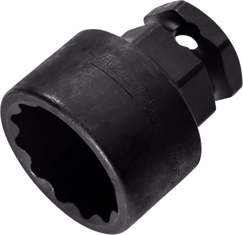 Schlag-, Maschinenschrauber Steckschlüsseleinsatz 900SZ6-27 ∙ 1/2 Zoll (12,5 mm) Vierkant hohl, 24 mm Außen-Sechskant ∙ ...
