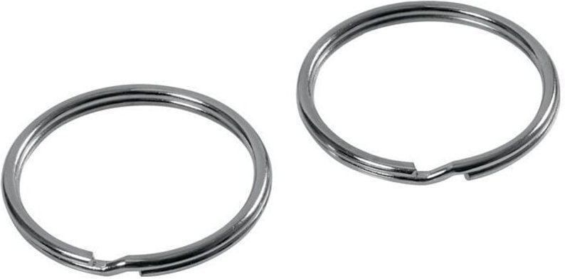 Schlüsselringe Innen-Ø 31 mm Außen-Ø 35 mm Stahl vernickelt