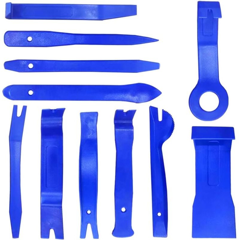 11-teiliges Werkzeugset aus Kunststoff zum Entfernen von Autotürverkleidungen, Werkzeuge zur Autodemontage, Installation...