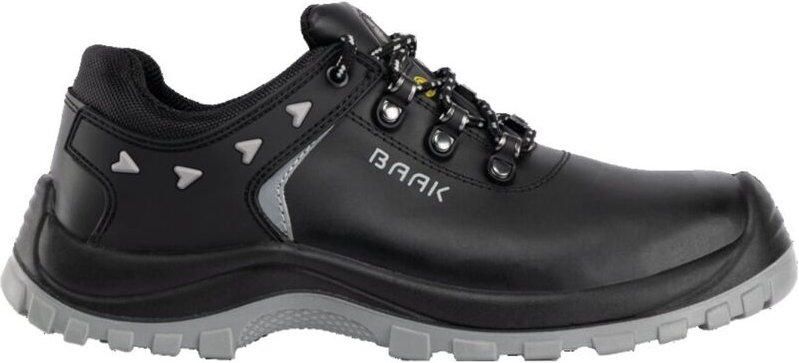 Thumbnail - Baak - Sicherheitshalbschuh Heiko 8034 W11 S3 esd src dguv Gr. 41 schwarz