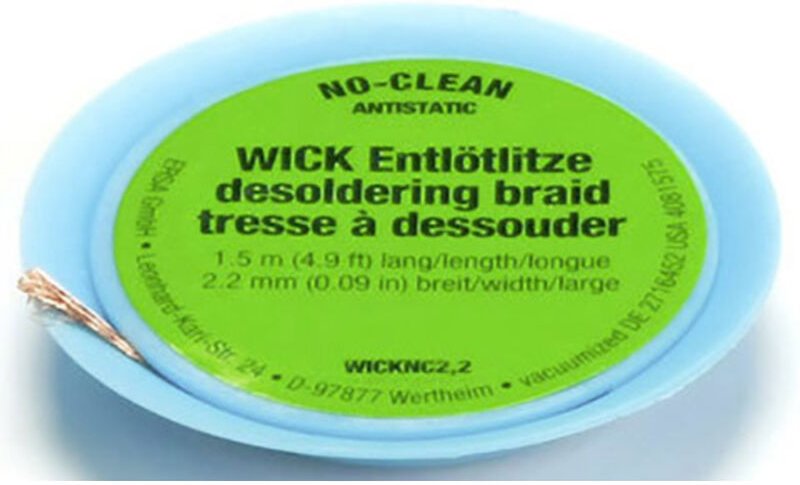 Ersa - Entlötlitze Länge 1.5 m Breite 2.20 mm