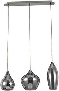 Ideal Lux Soft - 3 Licht hängende Decke Pendelleuchte Hellgrau, E14