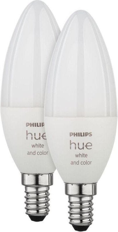 Philips Hue - led Lampe E14 2er Set 470lm White Color Amb.