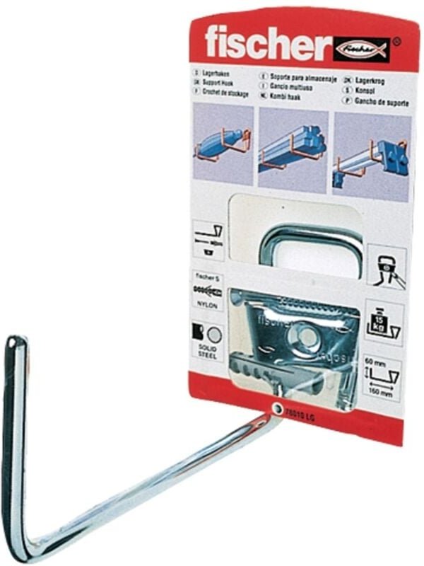 1x Lagerhaken lg - 78010 - Fischer
