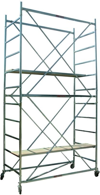 Gerüst aus Stahl CM.76X165X37OH