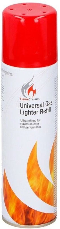 Edco - Flame Classics Feuerzeuggas 250 ml zum Nachfüllen Feuerzeug Gas Universal