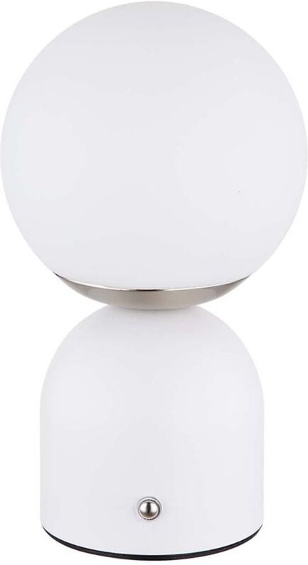 Thumbnail - Globo - Tischleuchte Schlafzimmerlampe Beistelllampe led Touchdimmer Nachttisch Nickel